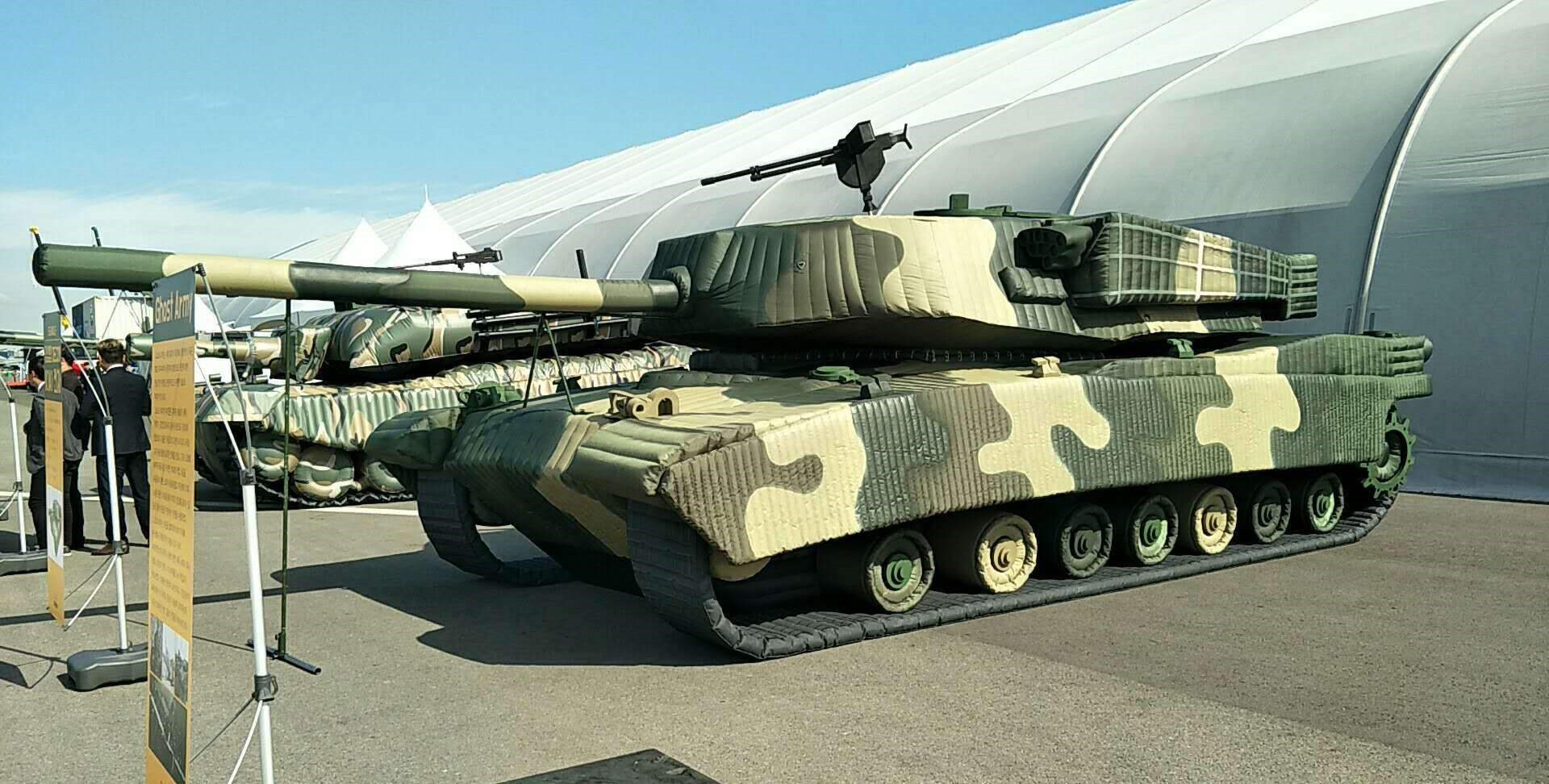 乌苏军事充气坦克